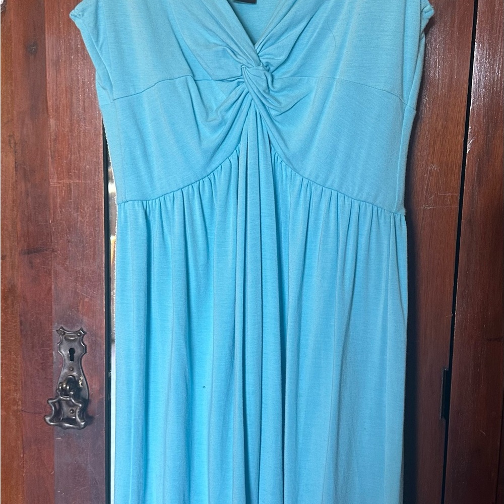 Moda International Light Blue midi summer Dress